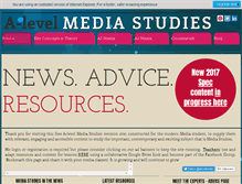 Tablet Screenshot of alevelmedia.co.uk